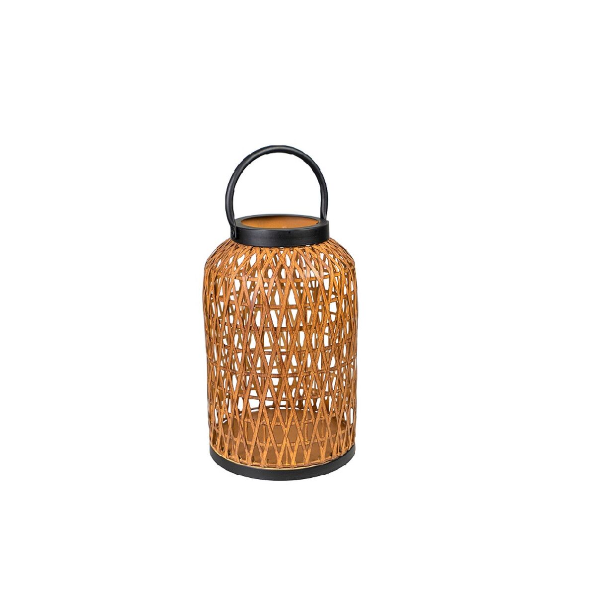 Lantern Romimex Antique Brown Black Metal 20 x 30 x 20 cm Romimex