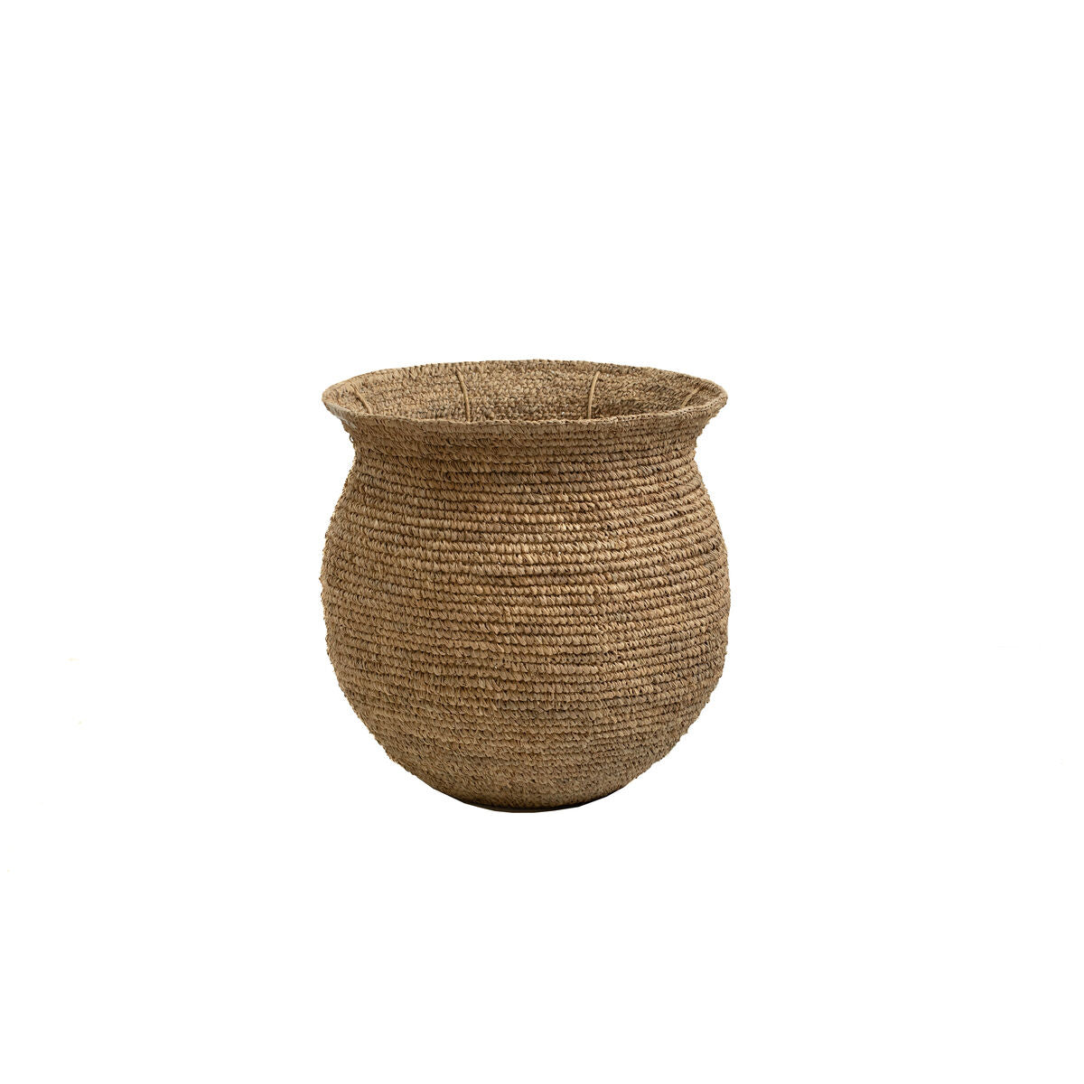 Planter Romimex Natural Natural Fibre 46 x 46 x 46 cm Romimex