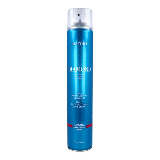 Extra Firm Hold Hairspray Diamond Risfort Diamond Laca/Spray (750 ml) Risfort