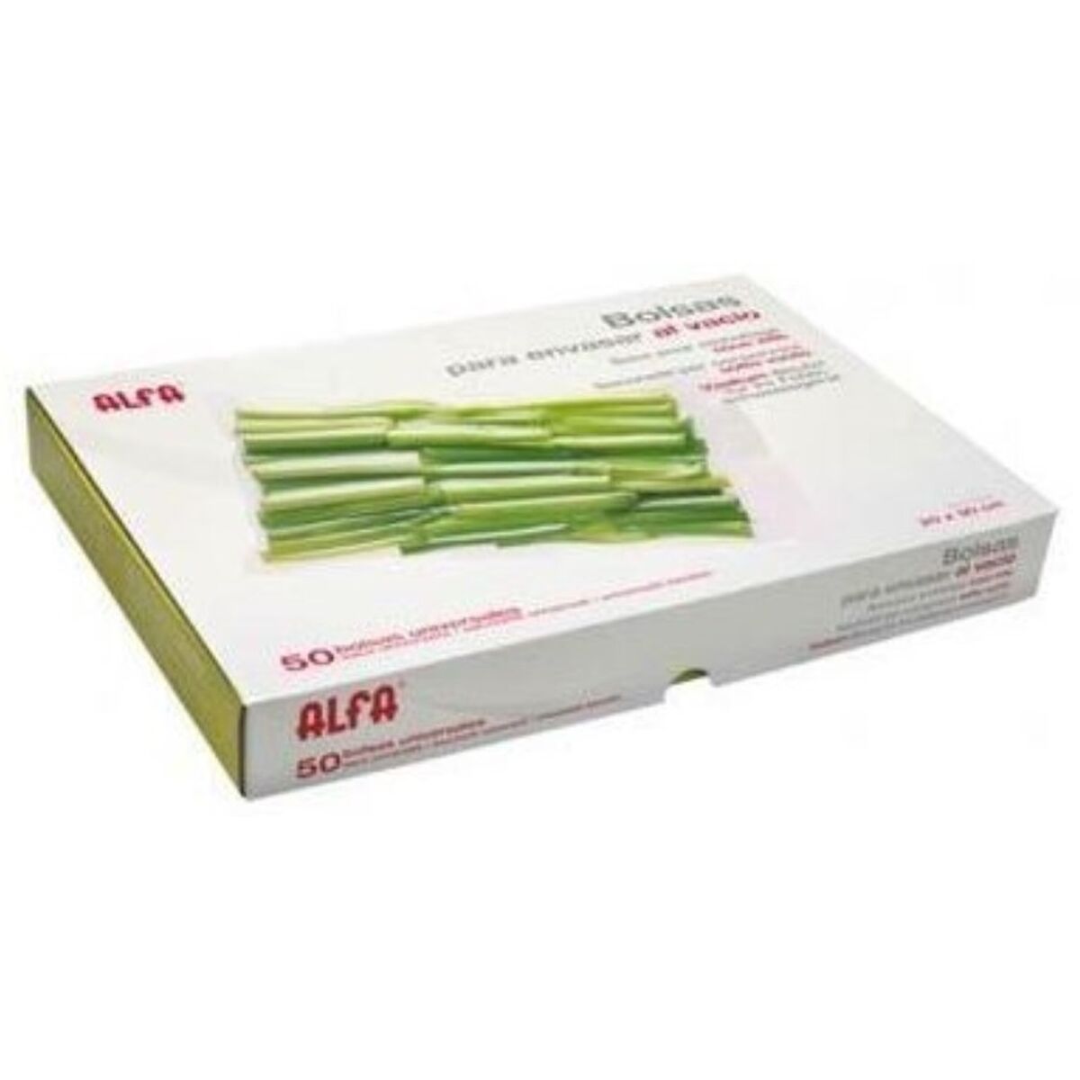 Vacuum-sealed packaging Alfa OMP25144 30 x 35 cm 30 x 40 cm Alfa