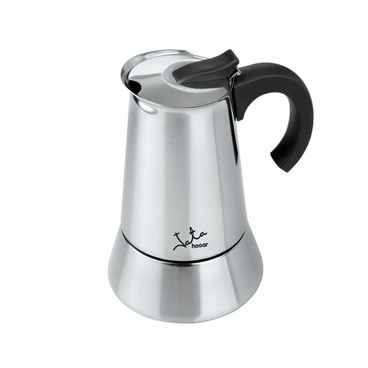 Italian Coffee Pot JATA CAX106 ODIN * Steel 6 Cups Metal Stainless steel JATA