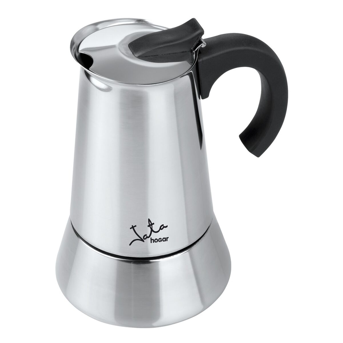 Italian Coffee Pot JATA CAX112 ODIN * Steel 12 Cups Stainless steel JATA