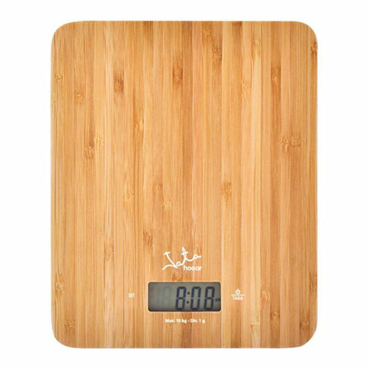 Digital Kitchen Scale Bambú JATA 720 * Brown JATA