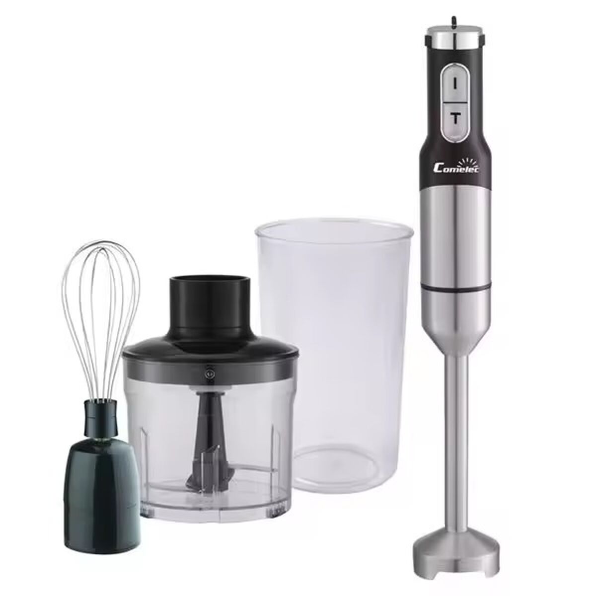 Hand-held Blender COMELEC BV1550 Black 1500 W COMELEC