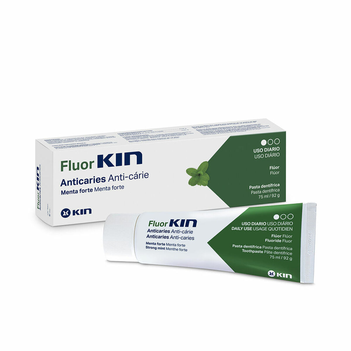 Anticavity Toothpaste Kin Fluorkin 75 ml Mint