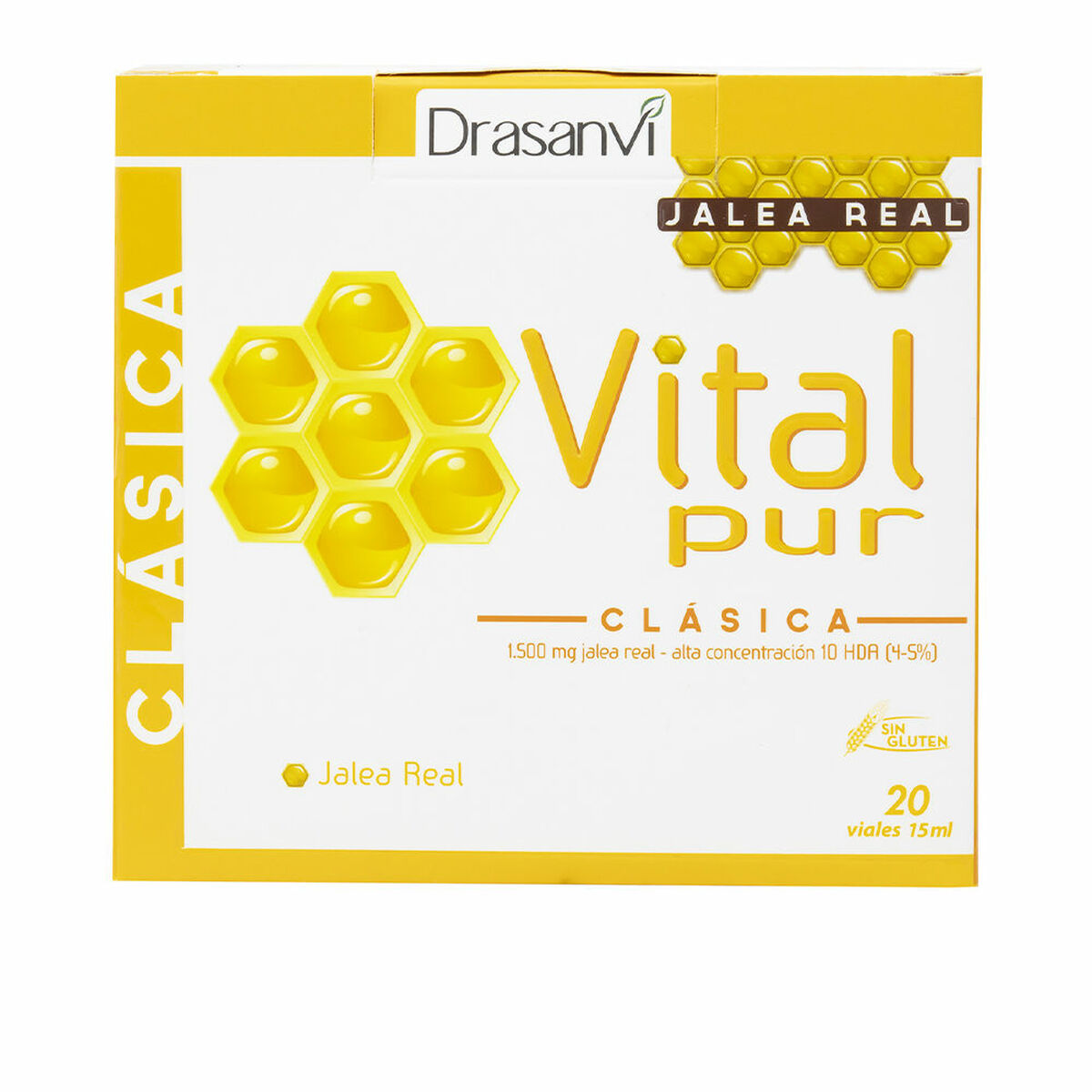 Food Supplement Drasanvi Vitalpur Royal jelly 20 Units 15 ml