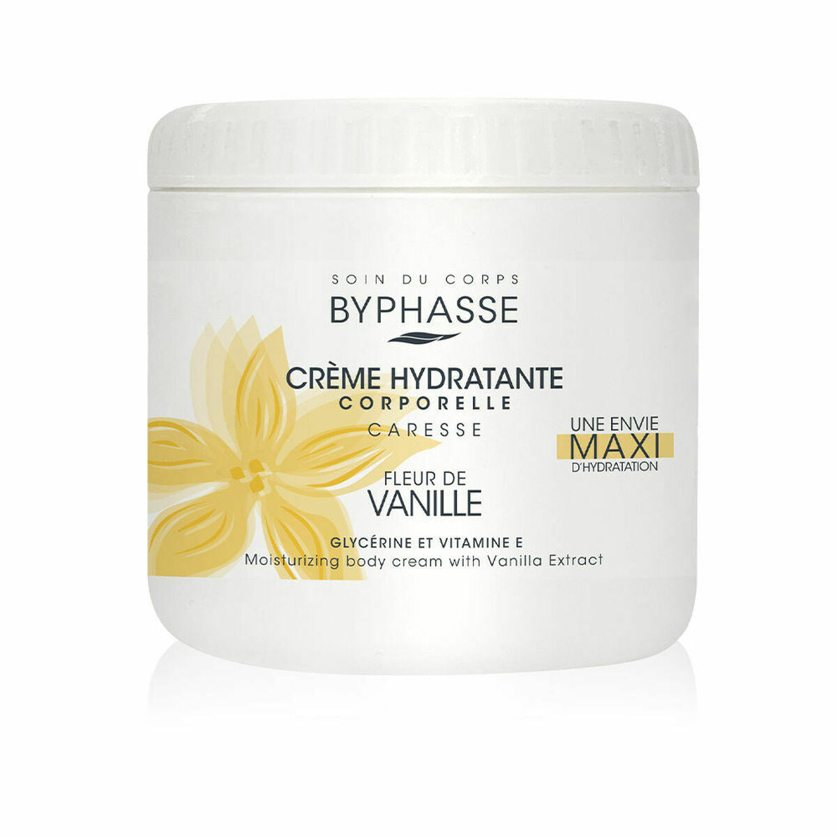 Moisturising Body Cream Byphasse Vanilla (500 ml)