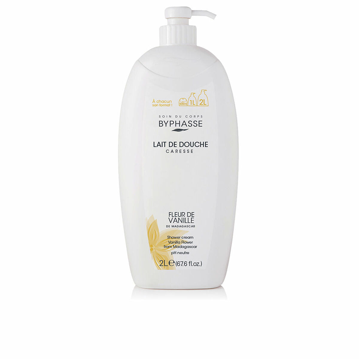 Shower Cream Byphasse Fleur de Vanille 2 L