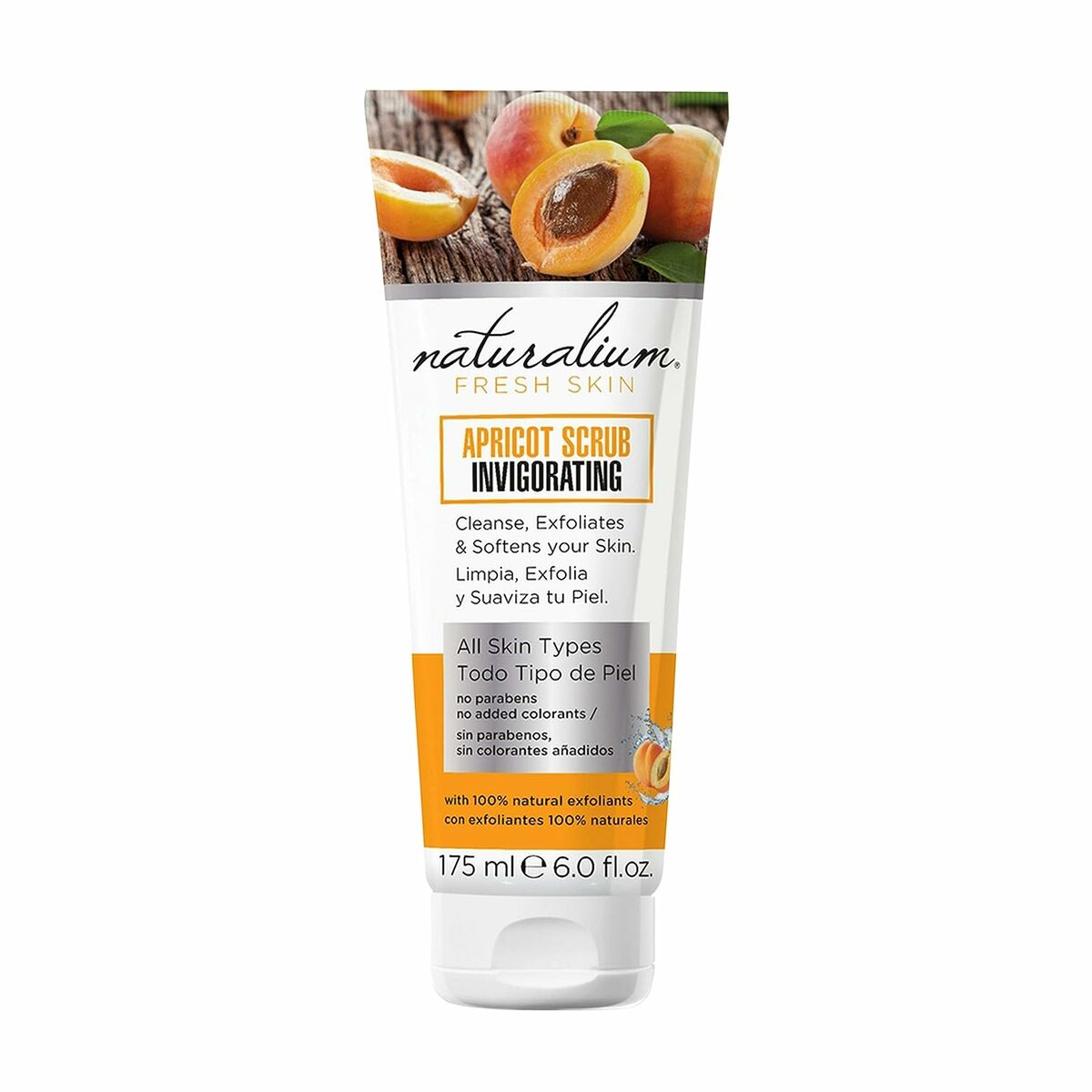 Body Exfoliator Naturalium Fresh Skin 175 ml Apricot Naturalium