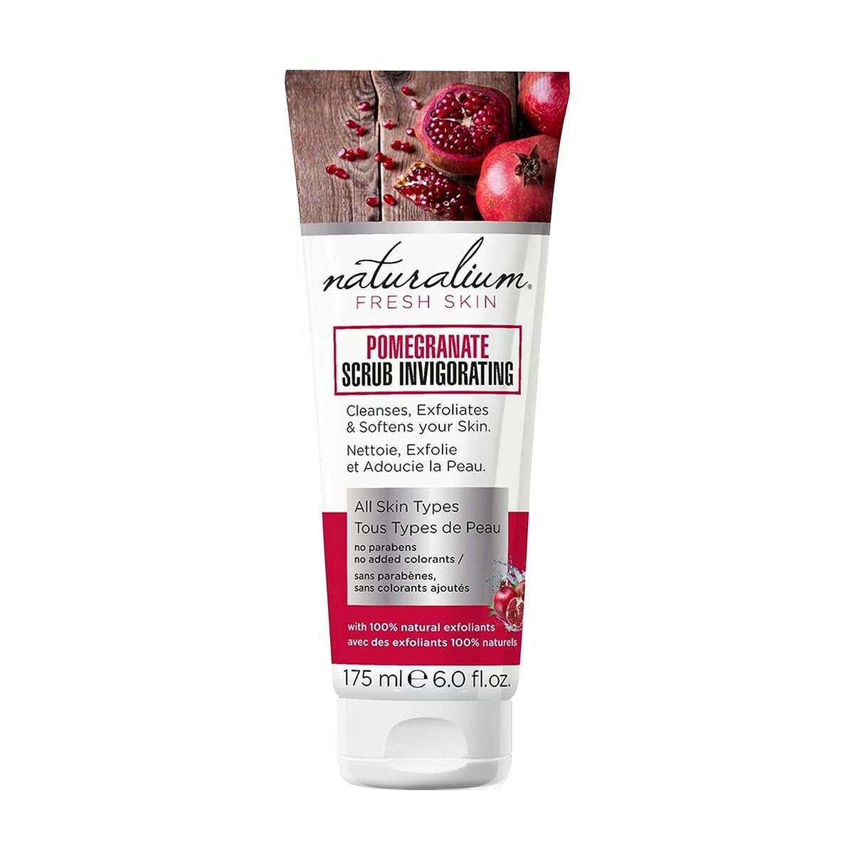 Body Exfoliator Naturalium Fresh Skin 175 ml Pomegranate Naturalium