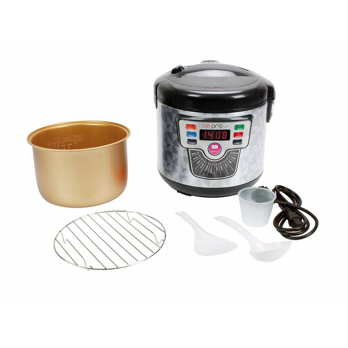 Food Processor Black 900 W 5 L Bepro