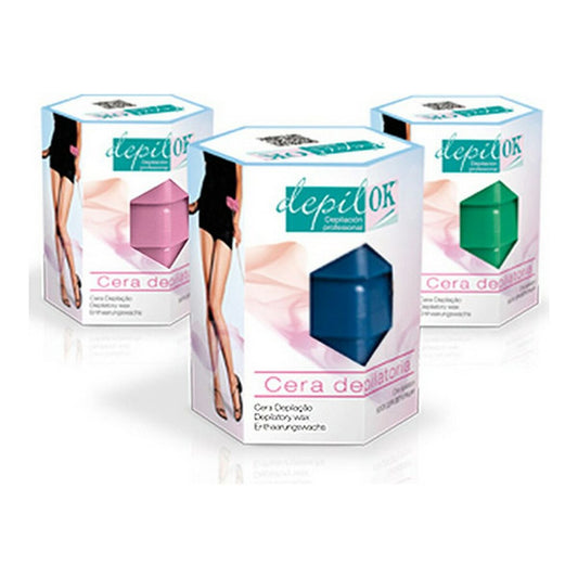 Body Hair Removal Wax Depil Ok Cera Azul (300 g) Depil Ok