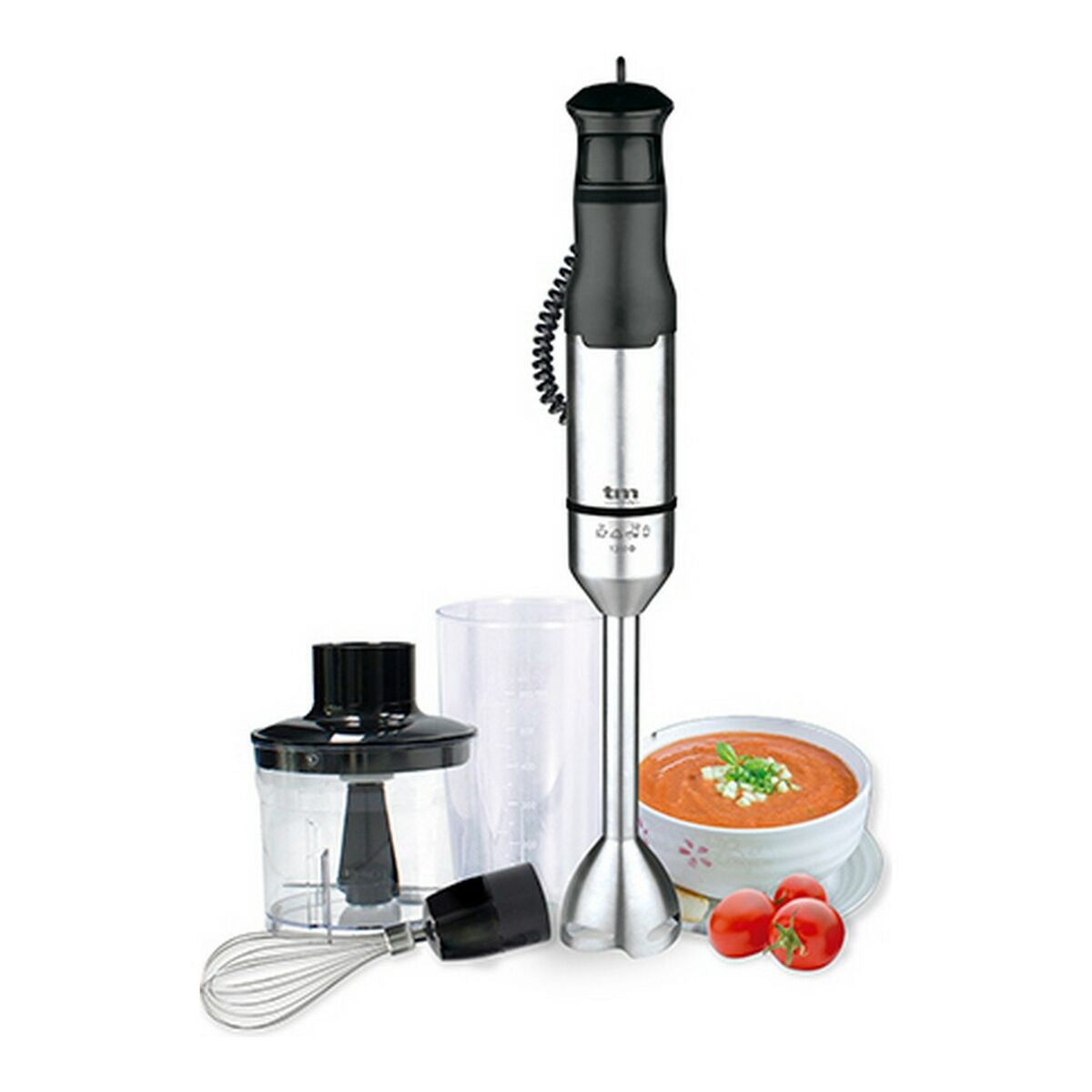 Hand-held Blender TM Electron Stainless steel 1200 W TM Electron