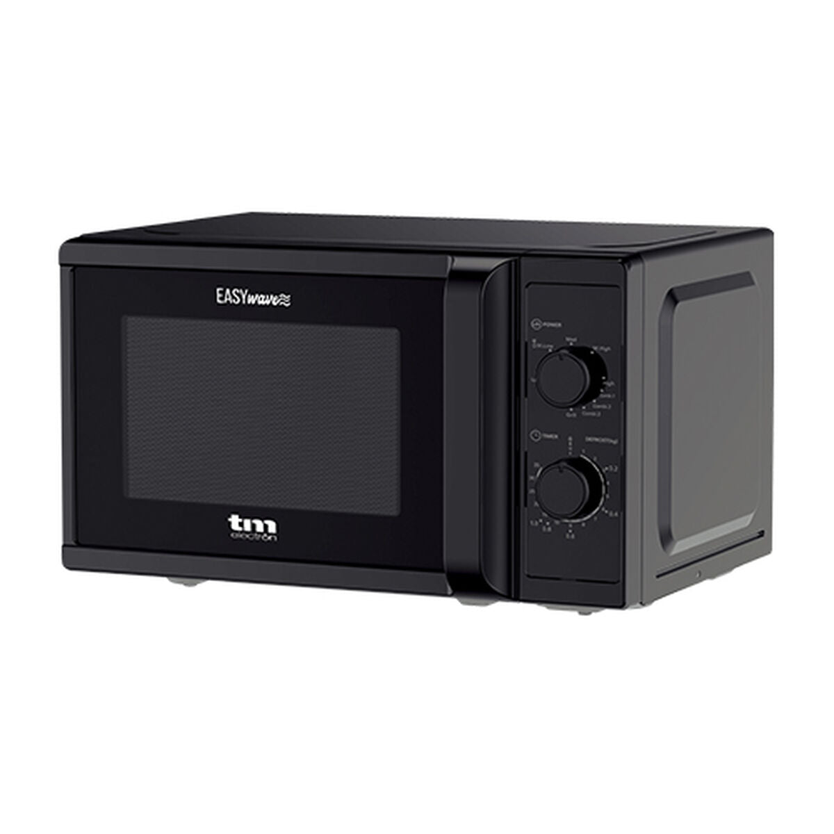 Microwave with Grill TM Electron Black 700 W 20 L TM Electron