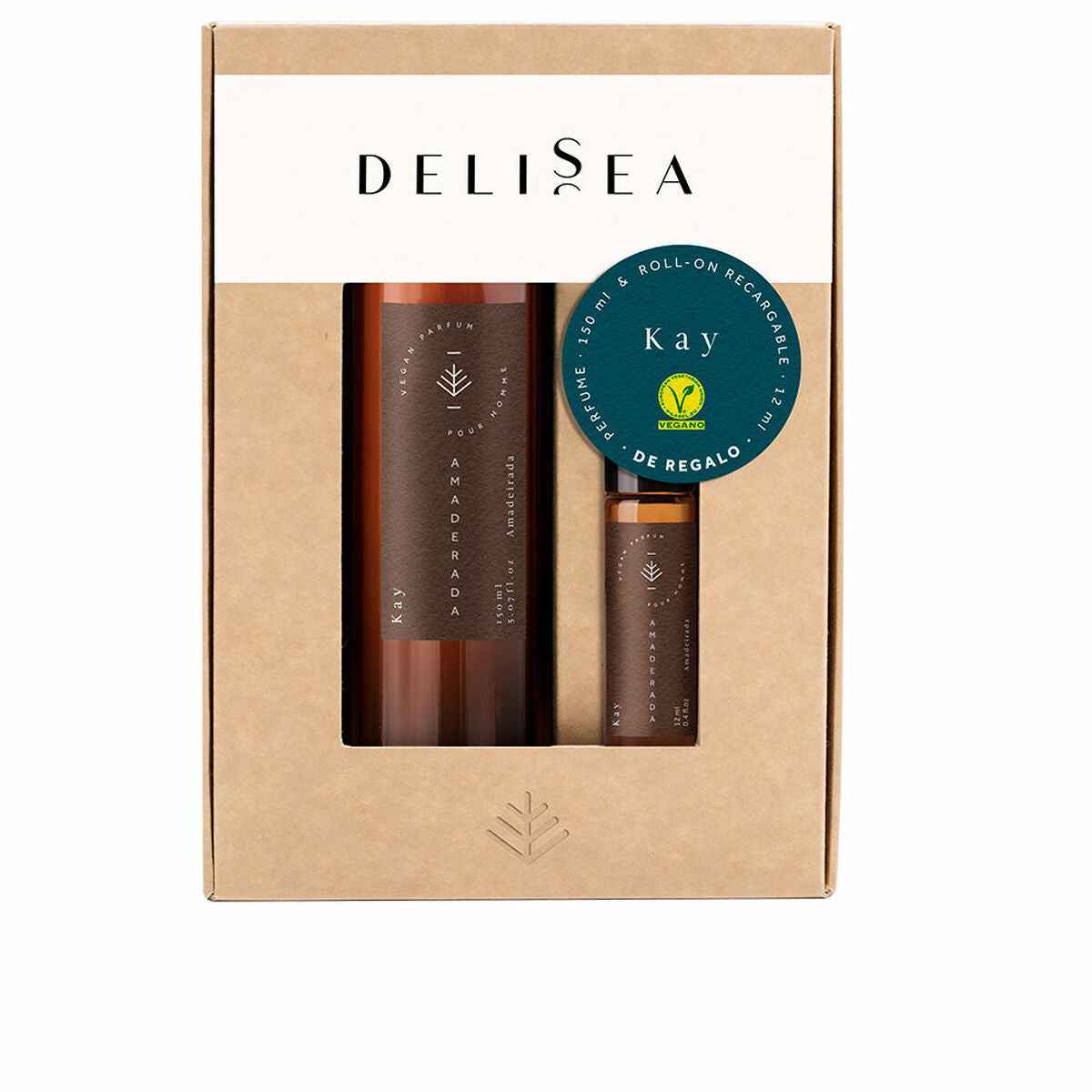 Men's Perfume Set Delisea Kay 2 Pieces Delisea