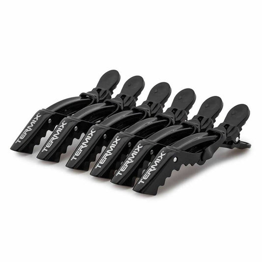 Hair clips Termix Black (6 uds) Termix