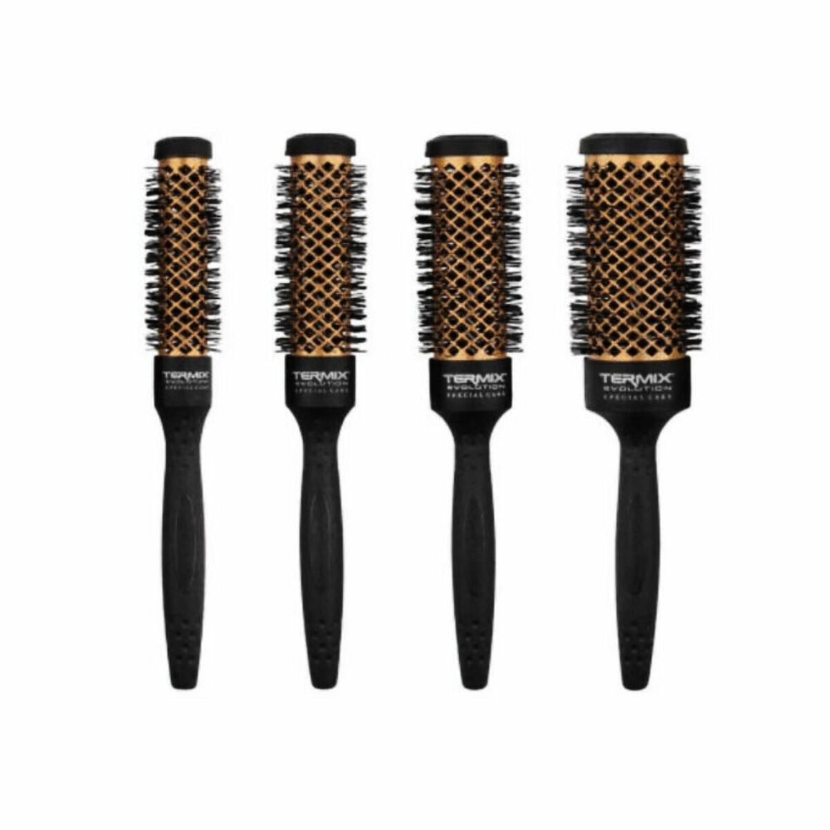 Set of combs/brushes Termix Black (4 pcs) Termix