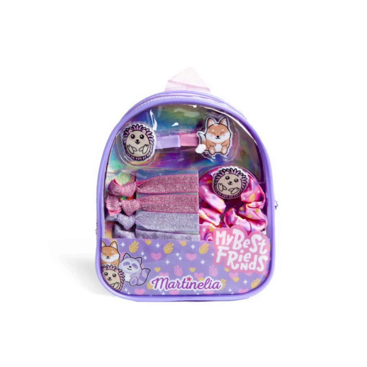 Children's Backpack with Hair Accessories Martinelia My Best Friends Martinelia