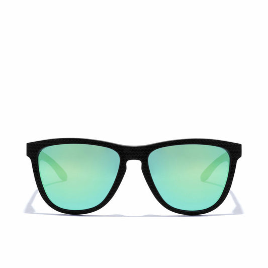 Polarised sunglasses Hawkers One Raw Carbon Fiber Black Emerald Green (Ø 55,7 mm)