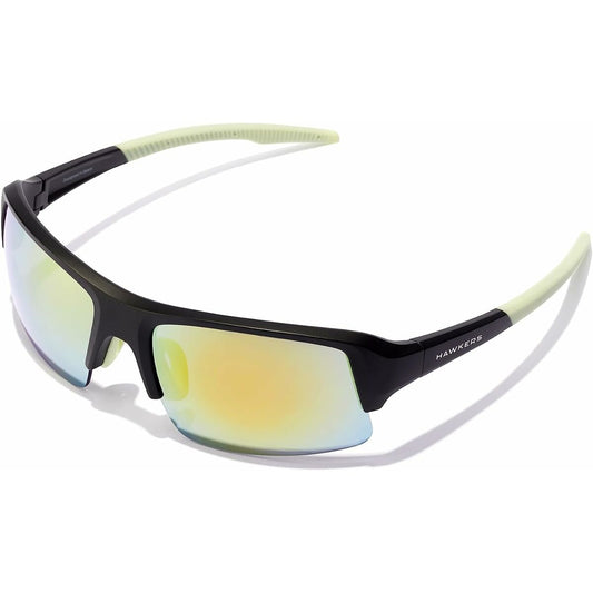 Unisex Sunglasses Hawkers Bat Ø 45 mm Yellow Black