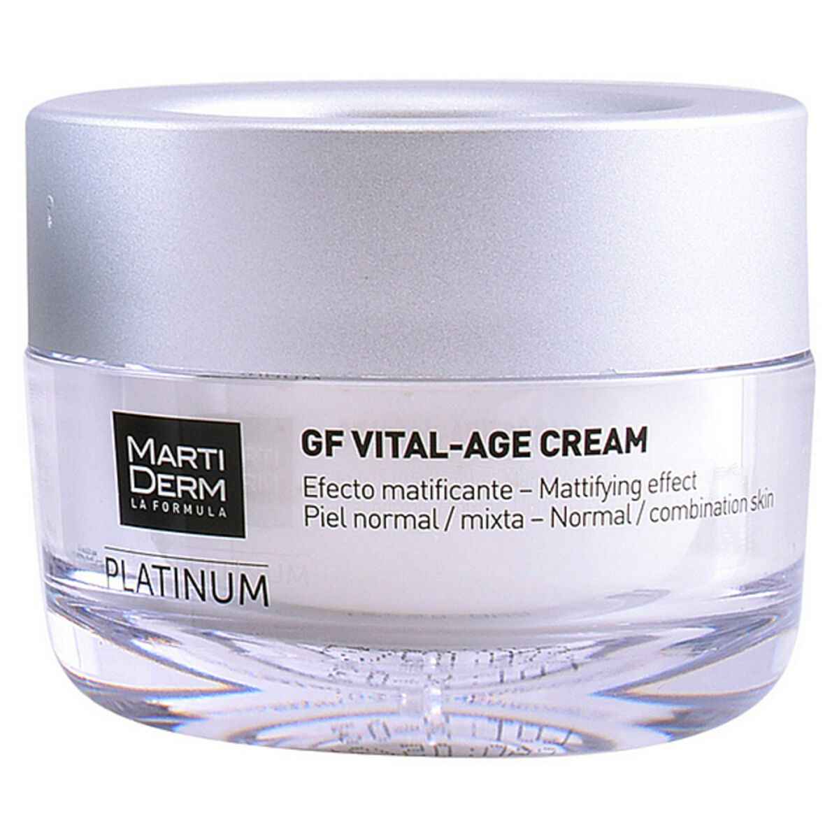 Moisturising Day Cream Platinum GF Martiderm GF Vital-Age (50 ml) Spf 15 50 ml 400 ml (1 Unit) Martiderm