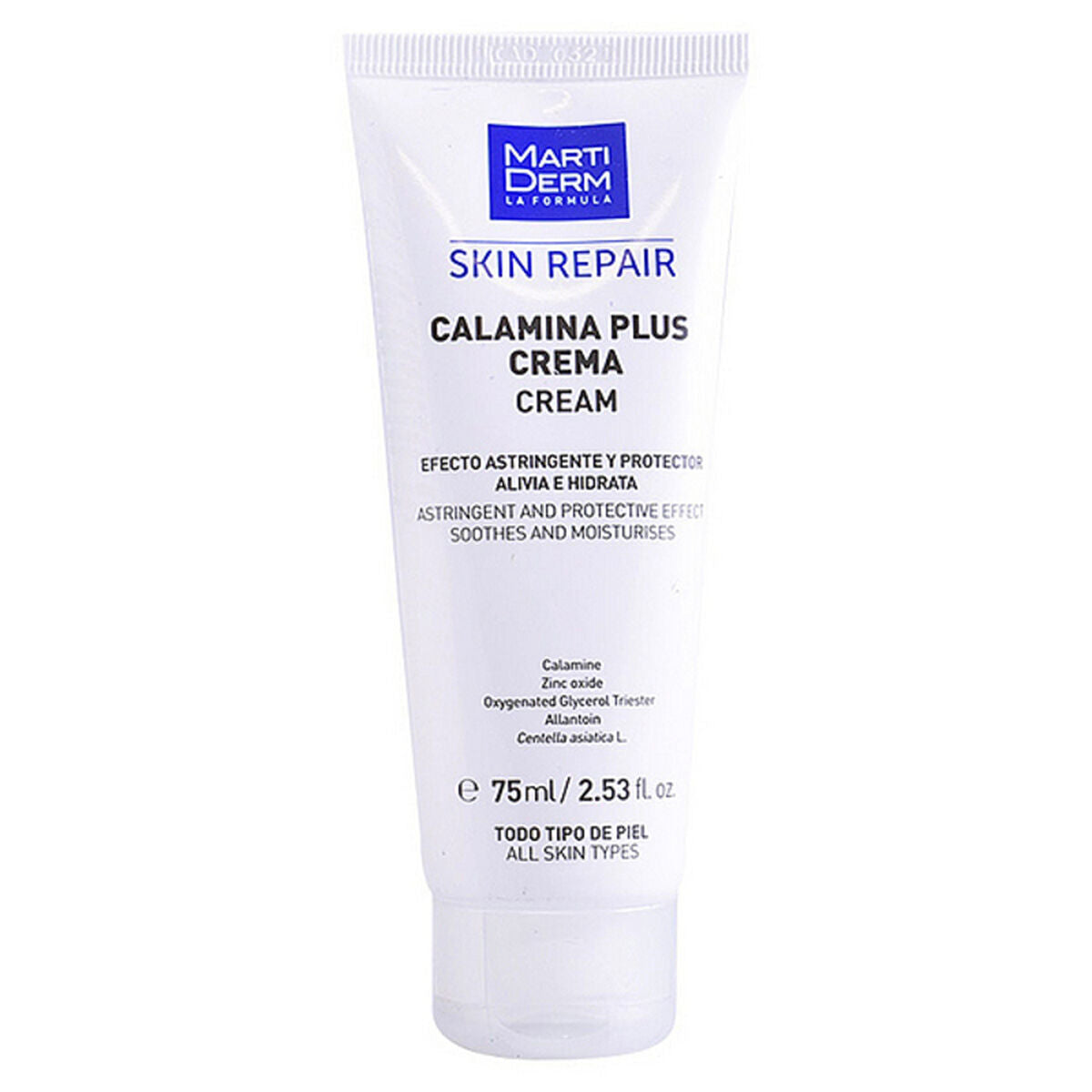 Anti-Reddening Cream Skin Repair Calamina Martiderm Calamina Plus (75 ml) 75 ml (1 Unit)