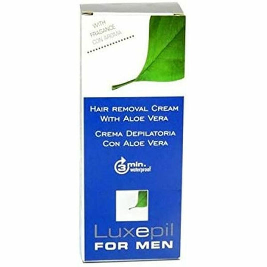 Body Hair Removal Cream Luxepil For Men Aloe Vera (150 ml) Luxepil