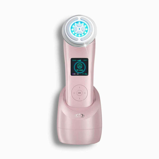 Facial Massager with Radiofrequency, Phototherapy and Electrostimulation Drakefor NANOSKIN EXTREME Pink Drakefor