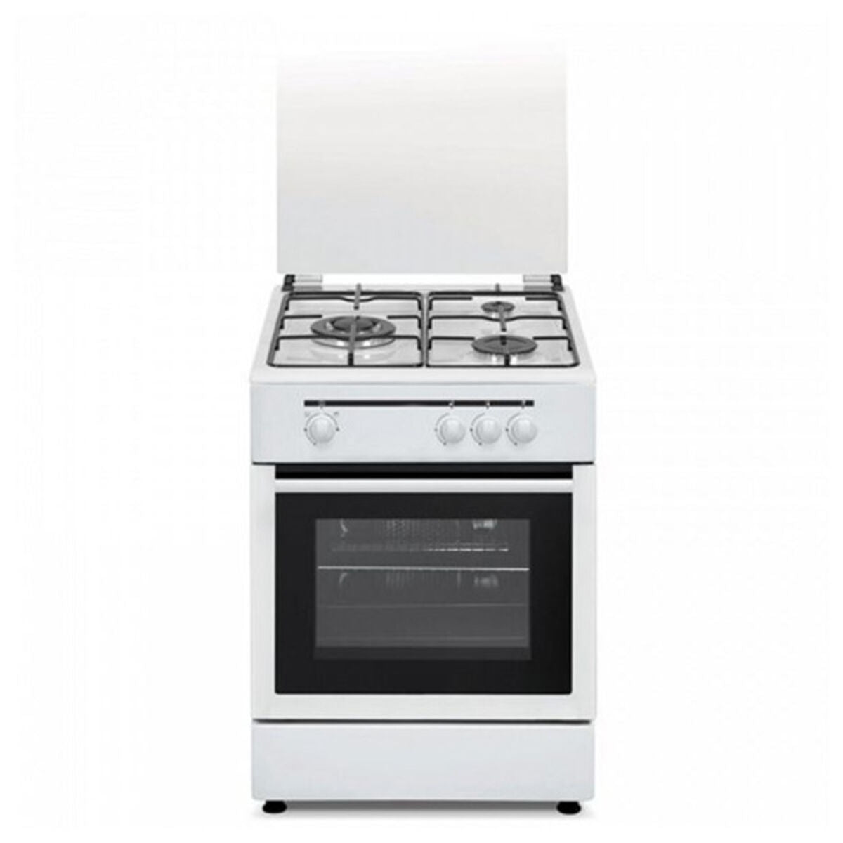 Gas Cooker Vitrokitchen CB5530BB 50 x 55 x 85 White Vitrokitchen