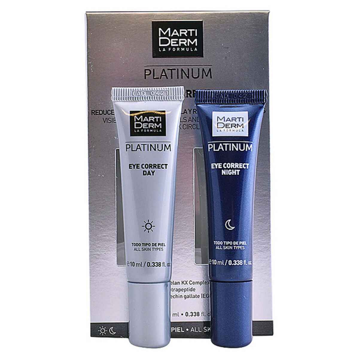 Treatment for Eye Area Platinum Martiderm 1472-42360 (2 pcs) 10 ml (2 Units) Martiderm