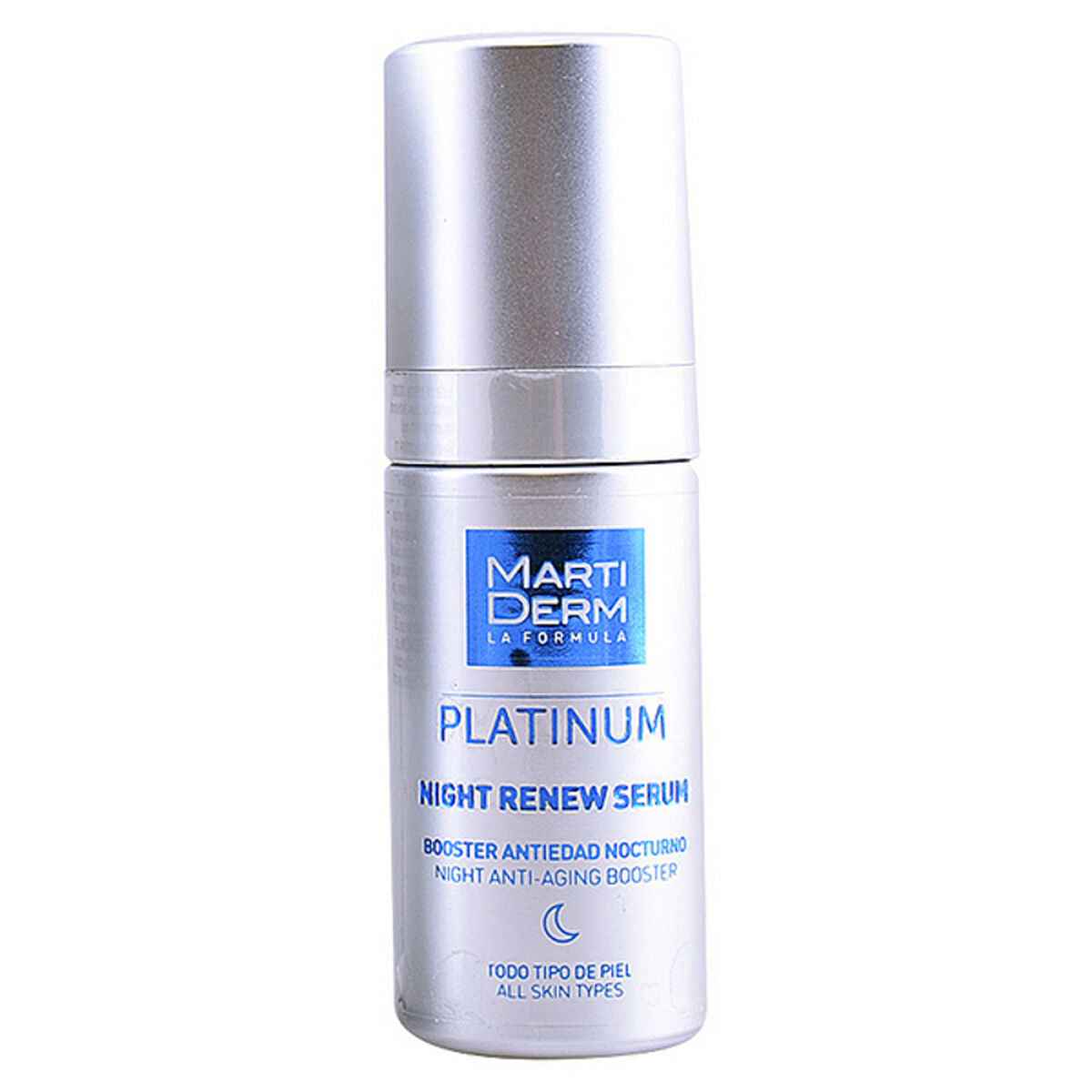 Night-time Anti-ageing Serum Martiderm Platinum Night Renew 30 ml Martiderm