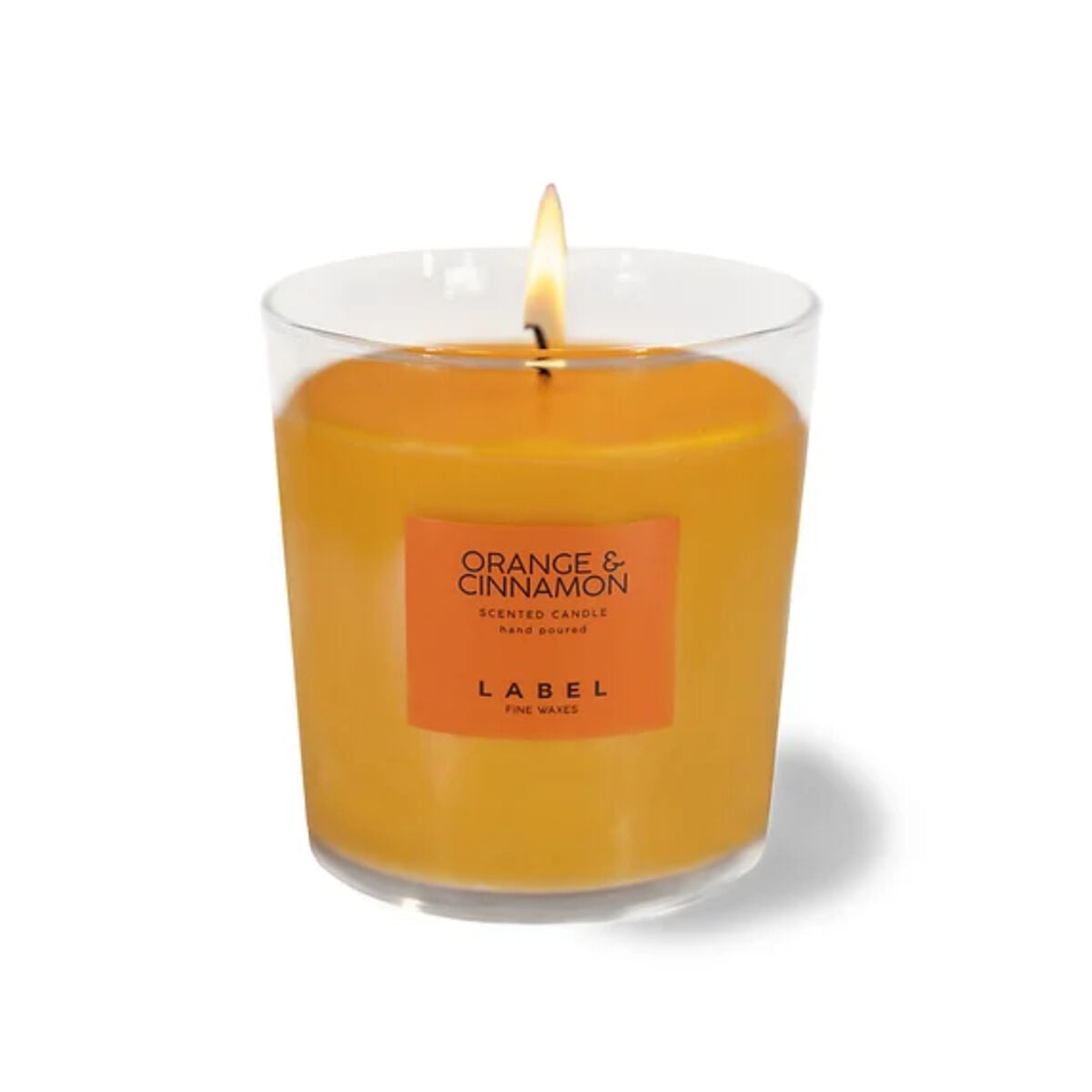 Scented Candle Label Orange Cinnamon 220 g Label