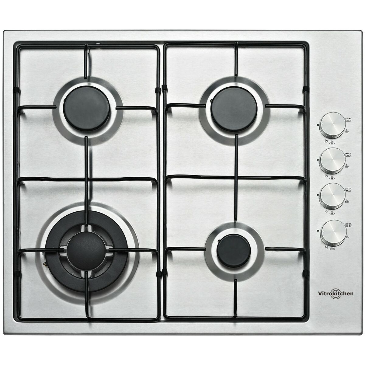 Gas Hob Vitrokitchen EN640LIB 58 cm Vitrokitchen