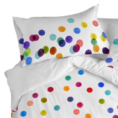 Pillowcase set HappyFriday Confetti Multicolour 50 x 75 cm 2 Pieces HappyFriday