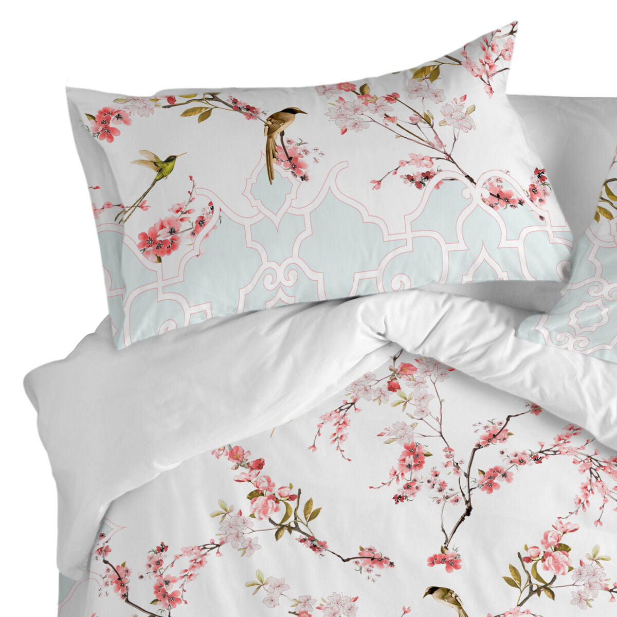 Pillowcase set HappyFriday Sakura Multicolour 50 x 75 cm 2 Pieces HappyFriday