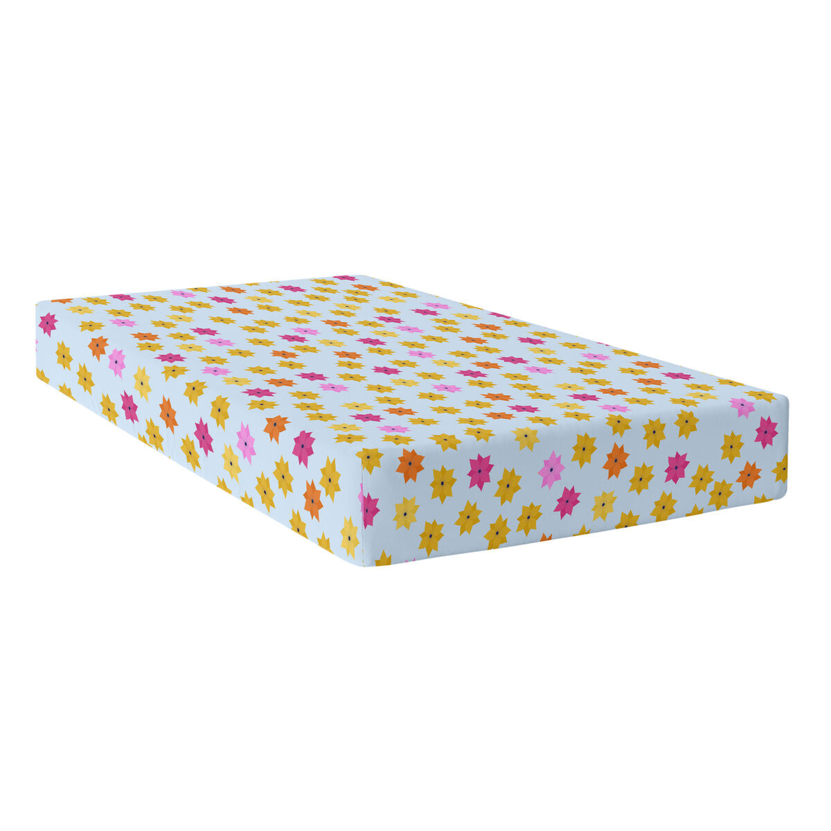 Fitted sheet HappyFriday MR FOX Multicolour Single HappyFriday