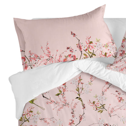 Pillowcase HappyFriday Chinoiserie rose Multicolour 50 x 75 cm (2 Units) HappyFriday