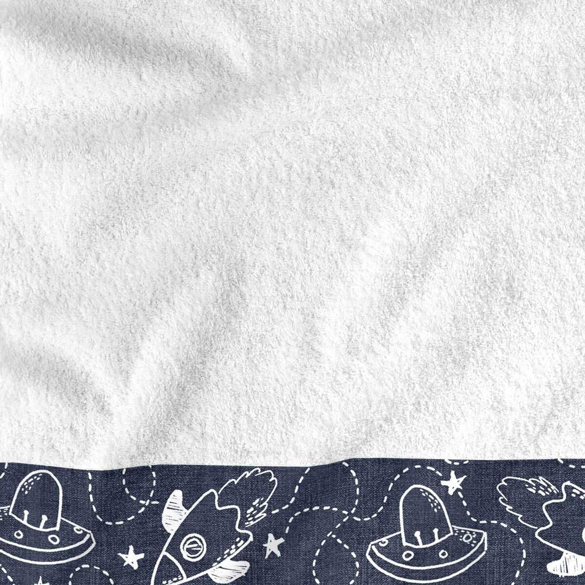 Towel set HappyFriday Mr Fox Starspace Multicolour 2 Pieces HappyFriday