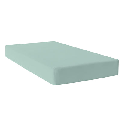 Fitted sheet HappyFriday BASIC Mint 140 x 200 x 32 cm HappyFriday