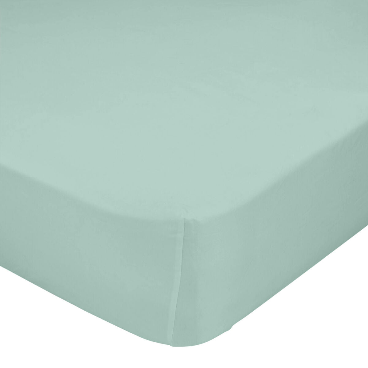 Fitted bottom sheet HappyFriday Basic Mint 160 x 200 x 32 cm HappyFriday