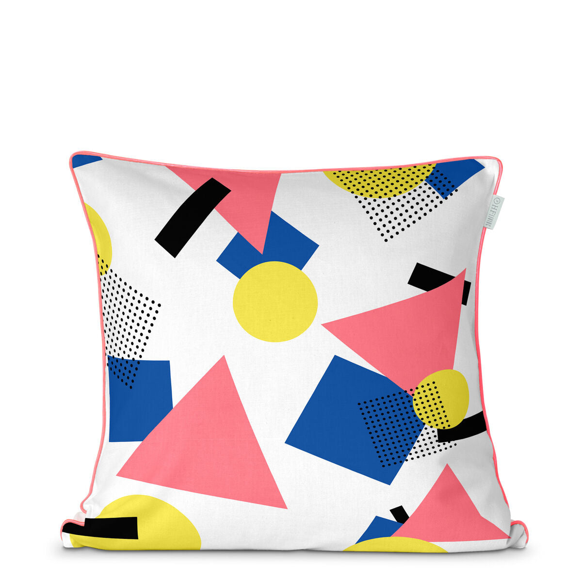 Cushion cover HappyFriday HF Living Ettore Multicolour 50 x 50 cm HappyFriday