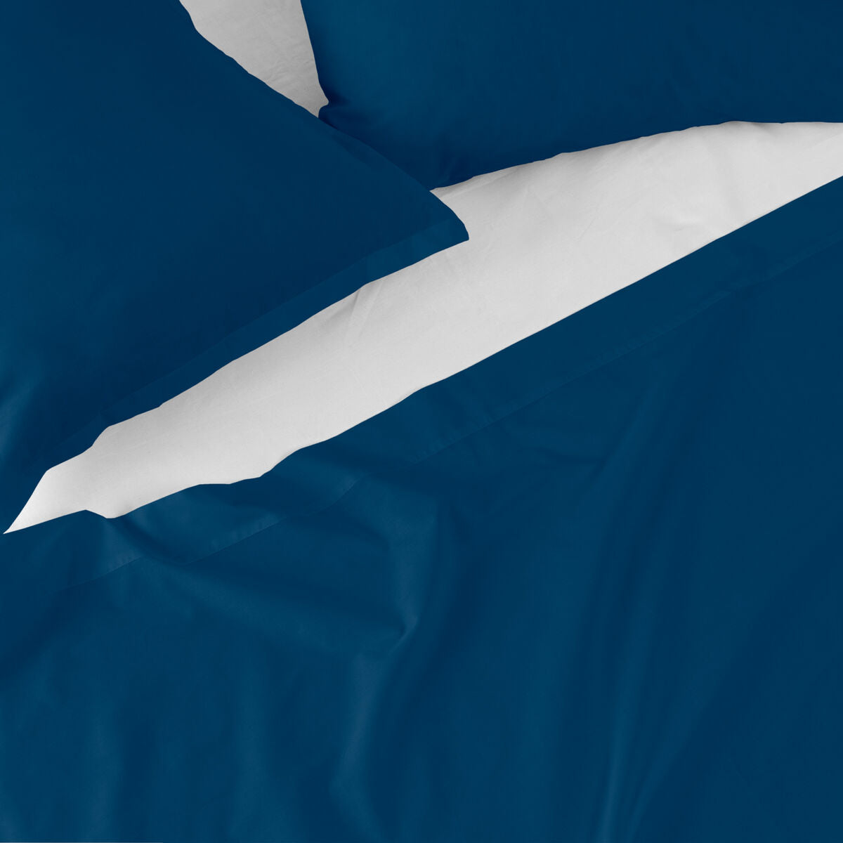 Top sheet HappyFriday Basic Navy Blue 160 x 270 cm HappyFriday