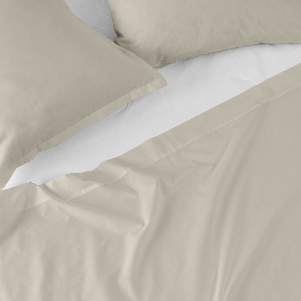 Top sheet HappyFriday Basic Beige 210 x 270 cm HappyFriday