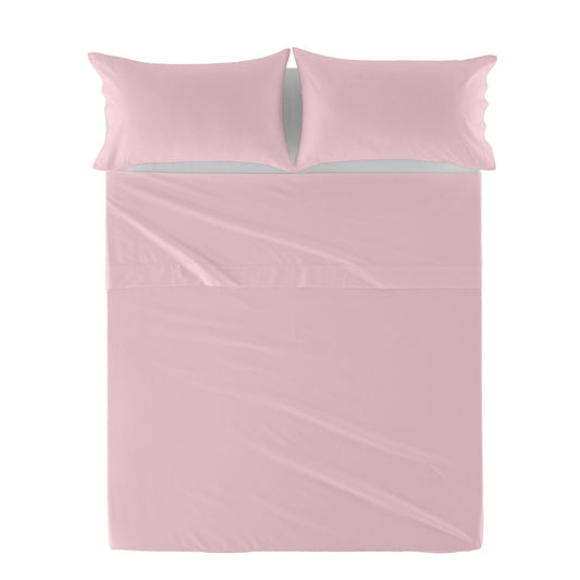 Top sheet HappyFriday Basic Light Pink 180 x 270 cm HappyFriday