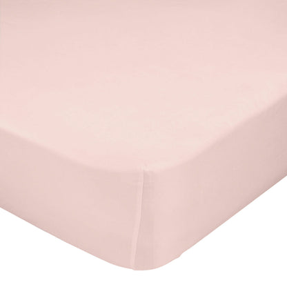 Fitted bottom sheet HappyFriday BASIC Light Pink 200 x 200 x 32 cm HappyFriday