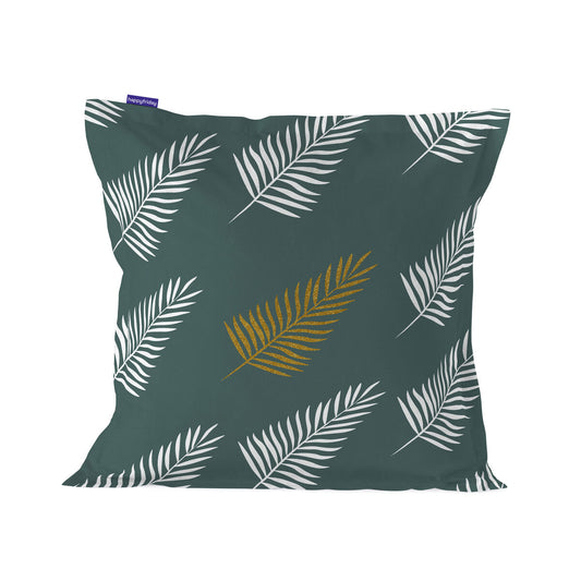 Cushion cover HappyFriday Blanc Foliage mint Multicolour 60 x 60 cm