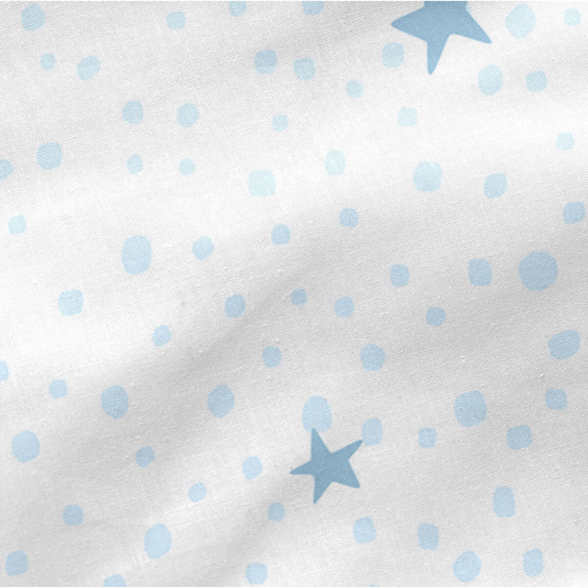 Fitted sheet HappyFriday BASIC KIDS Blue 90 x 200 x 32 cm HappyFriday