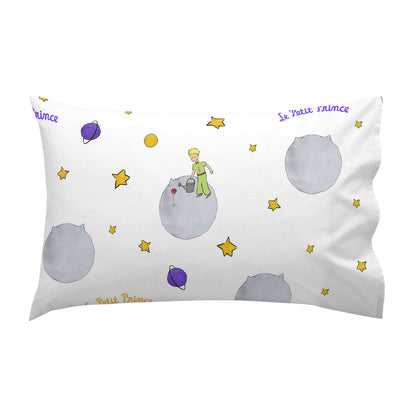 Duvet cover set HappyFriday Le Petit Prince Accolade Multicolour Baby Crib 2 Pieces HappyFriday