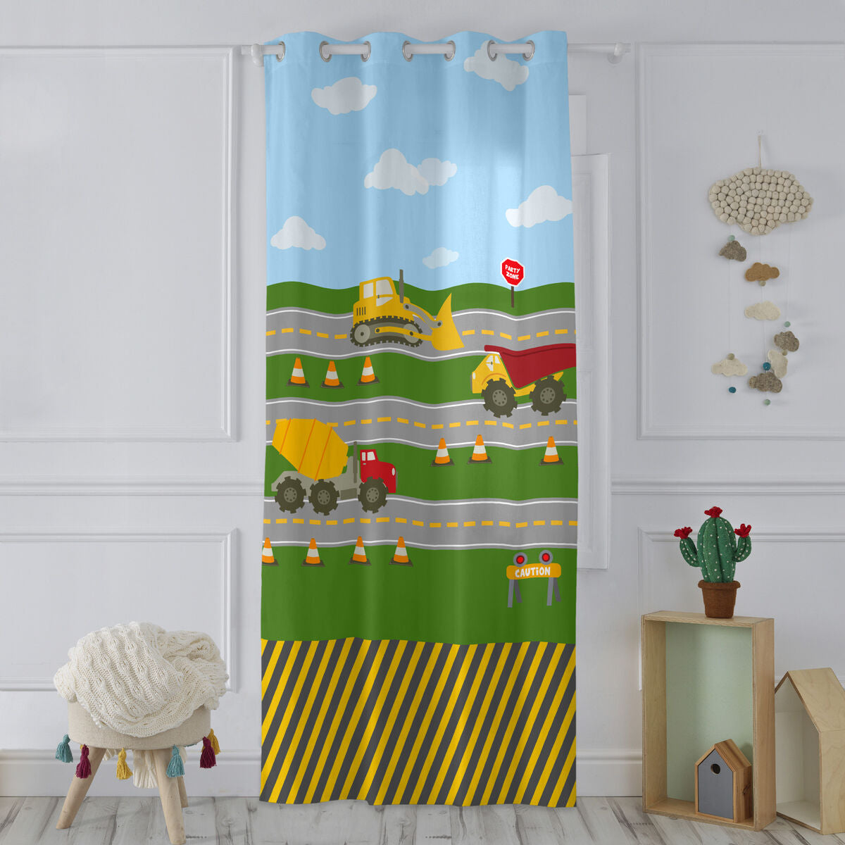 Curtain HappyFriday MR FOX Multicolour 140 x 265 cm HappyFriday