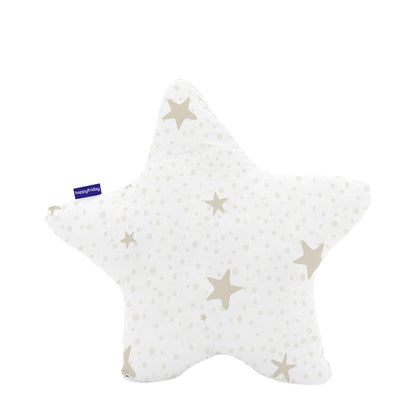 Cushion HappyFriday Basic Beige Star Stars 50 x 50 cm HappyFriday